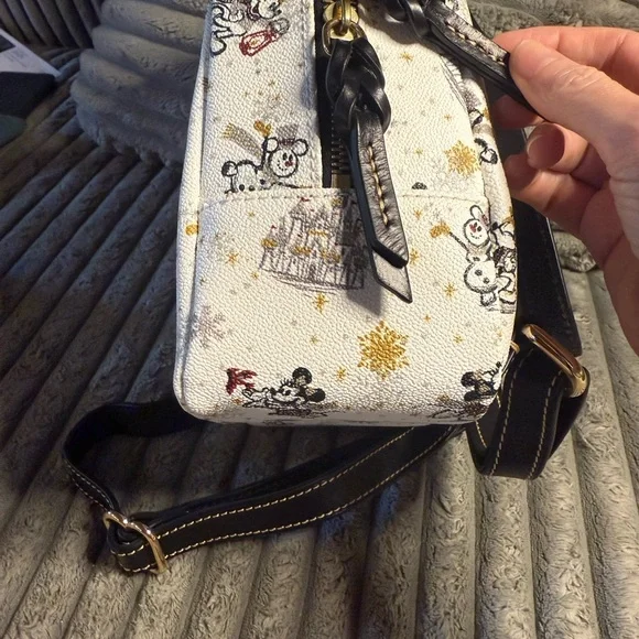 Dooney & Bourke White Backpack with Disney Print - Picture 2 of 7